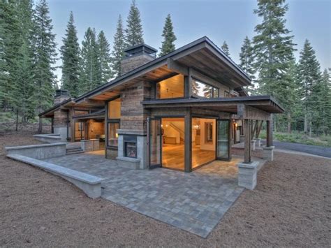 Mountain Modern at Martis Camp, Lake Tahoe | Mountain house plans ...