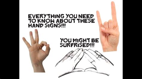 You NEED to know what these hand signs mean | Sign meaning, Ok hand ...