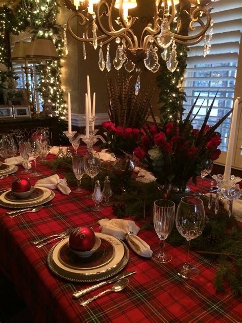 Christmas Eve dinner table my home | Christmas dinner table, Christmas ...