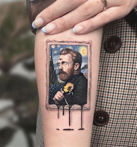 45 Amazing VINCENT VAN GOGH TATTOOS | Art and Design | Van gogh tattoo ...