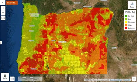 Oregon Rolls Out Map Showing Wildfire Risk