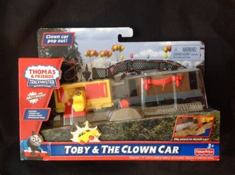 Thomas trackmaster Toby & The Clown car【 very rare】compatible with all ...