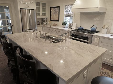 Taj Mahal Quartzite Kitchen Counters | Dandk Organizer