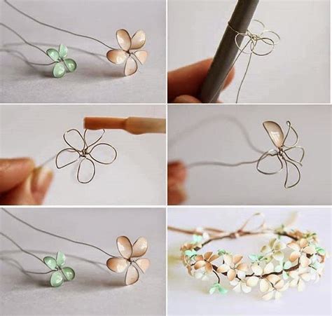 DIY Wire Nail Polish Flowers | Creative Ideas