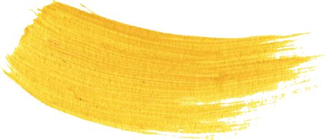 11 Yellow Paint Brush Strokes (PNG Transparent) | OnlyGFX.com