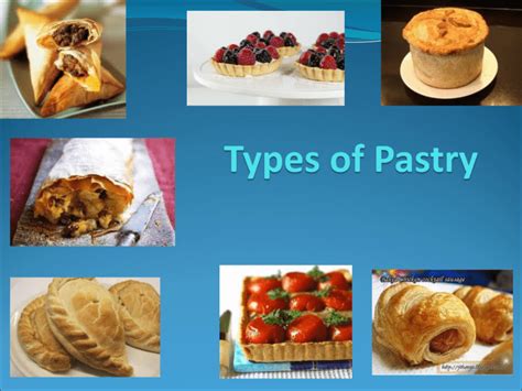 types of pastry