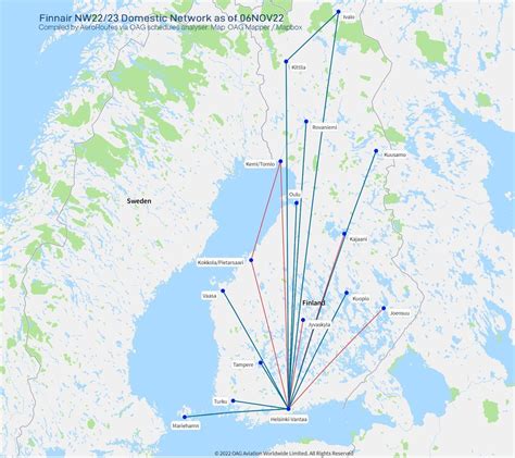 Finnair Adds State-Subsidised Routes in 4Q22 — AeroRoutes