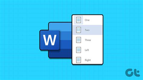 How to Create Columns in Microsoft Word - Guiding Tech