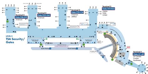 Ronald Reagan Washington National Airport [DCA] Terminal Guide