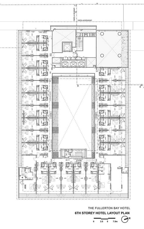 Hotel Floor Plan for Hilton Bay Hotel