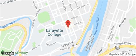 Lafayette College Campus Map Maps