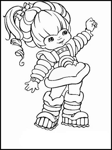 Rainbow Brite Coloring Pages