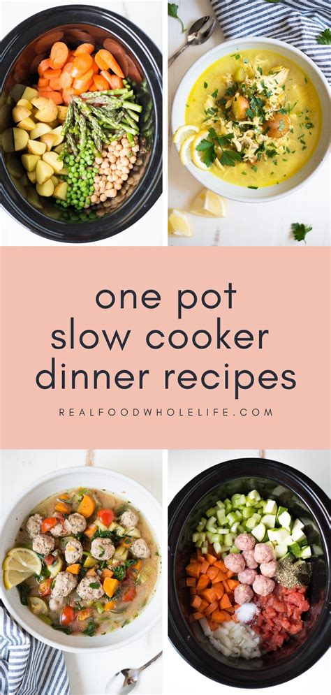 These One Pot Slow Cooker Dinner Recipes Will Save Your Busy Weeknights ...