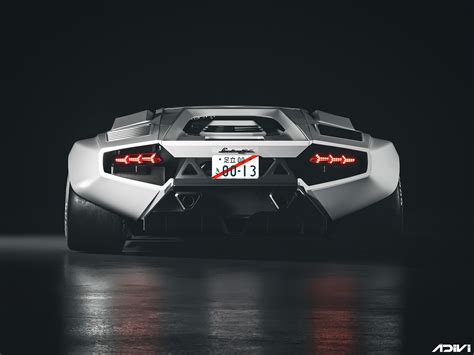 Lamborghini Countach Revision on Behance