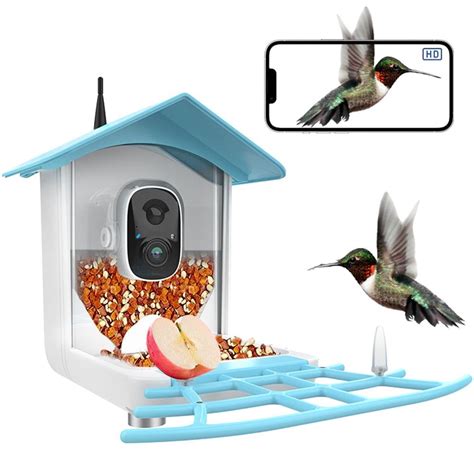 Bird Feeder with Camera,2.4G WiFi Wireless,Bird Watching Camera Auto ...