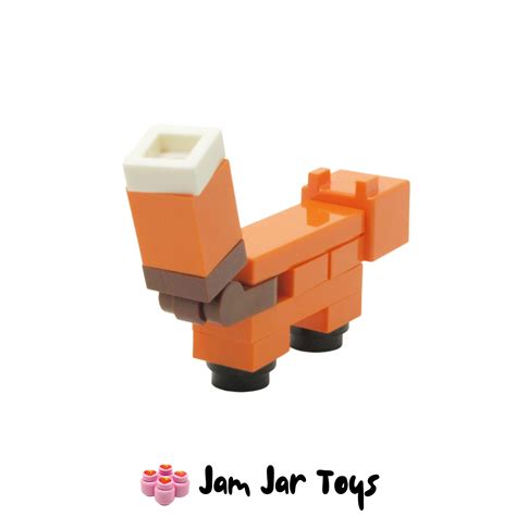 LEGO Red Fox Minecraft Minigure from set 21178 The Fox Lodge R1121