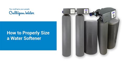 Get the Perfect Fit: Sizing Your Water Softener Right