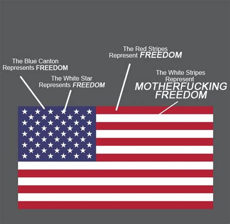 Meaning of the American Flag : r/vexillologycirclejerk