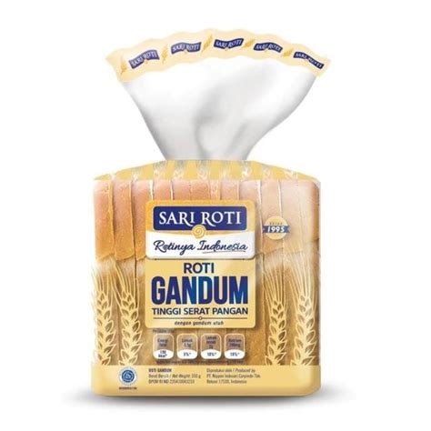 Sari Roti Roti Tawar Gandum | Shopee Indonesia