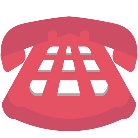 Telephone emoji clipart. Free download transparent .PNG | Creazilla