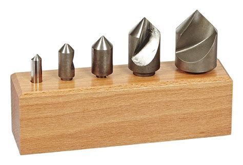 KEO Countersink Set, 110 ° Countersink Angle, Number of Pieces 5, High ...