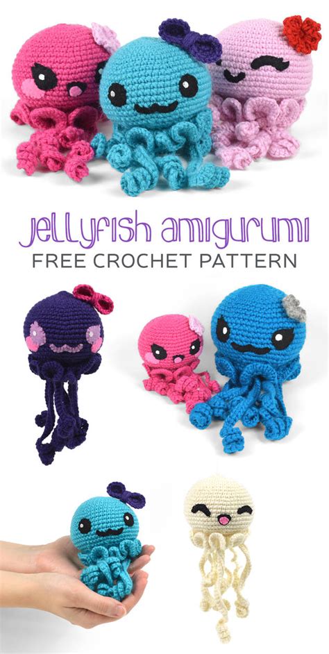 Jellyfish Amigurumi Crochet Pattern by SewDesuNe on DeviantArt