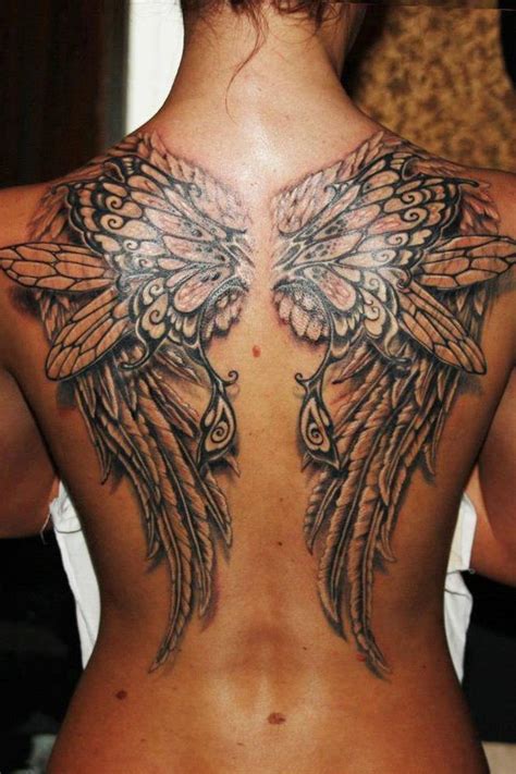 Posted in gallery: black wings tattoo.