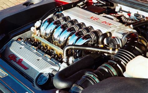 A beautiful Alfa V6 engine [1680x1050] | Alfa romeo gtv, Alfa romeo ...