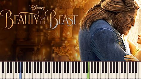 Beauty And The Beast Piano Tutorial - YouTube