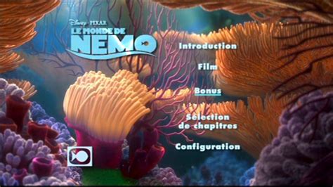 Finding Nemo Dvd Menu | Finding nemo dvd, Finding nemo, Nemo