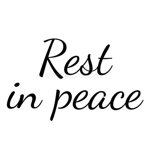 REST in PEACE Stamp on White Background Stock Vector - Illustration of ...