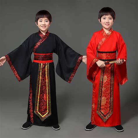 boys traditional ancient chinese costume chinese traditional tang hanfu ...