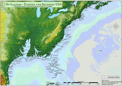 inoxidable Alegrarse desarrollando sea level rise map Por favor anillo ...