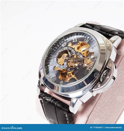 Luxury Fashion Wrist Watches Stock Image - Image of dial, bracelet ...