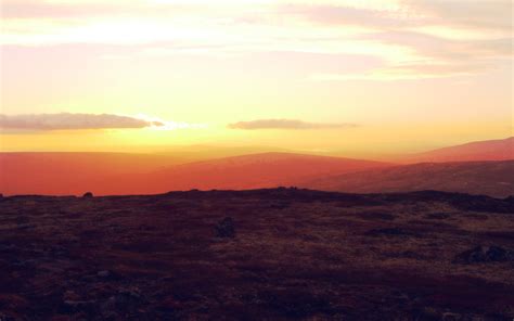 Online crop | green flat land, nature, landscape, sunset, sky HD ...