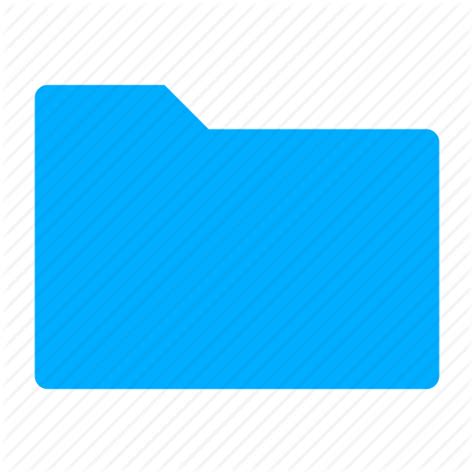 Blue Folder Icon at Vectorified.com | Collection of Blue Folder Icon ...