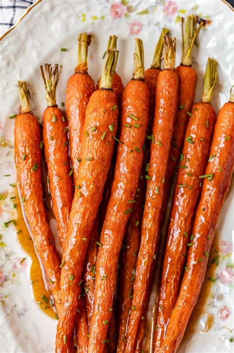 Honey Glazed Carrots Recipe with Ginger (VIDEO)