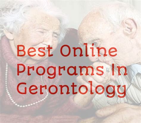 10 Best Online Gerontology Programs and Courses 2019 - Public Health