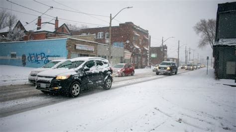 Hamilton and nearby areas under winter weather travel advisory on ...