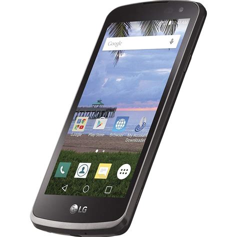 TracFone LG Rebel 4G LTE Prepaid Smartphone (Includes 1 Year of Service ...