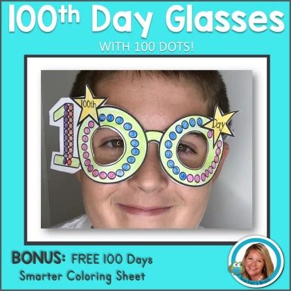 100th Day of School Activity Glasses Craft - Teacher's Brain