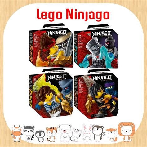 Lego Ninjago Epic Battle Set 71730 Kai Vs Skulkin/71731 Zane Vs ...