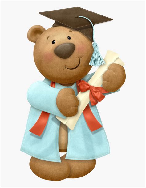 Teddy Clip Art T Bears Pinterest - Teddy Bear Graduation Clip Art, HD ...