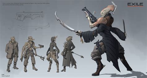 ArtStation - Space Pirate, David Heidhoff Alien Character, Character ...