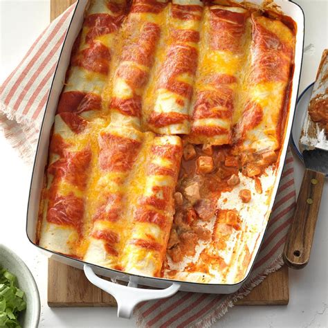 Simple Chicken Enchiladas Recipe: How to Make It | Taste of Home