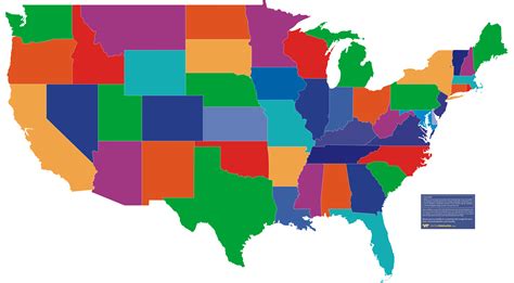 Map of US States (huge map)