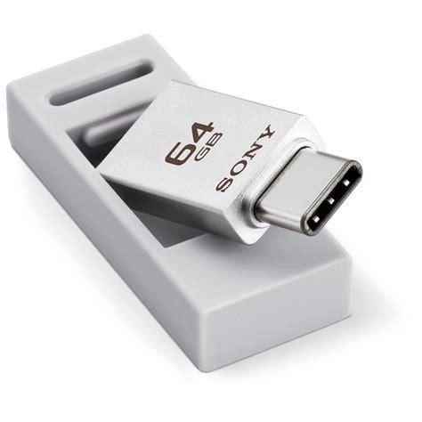 Sony 64GB USB 3.0 Type-C/USB Type-A Dual-Connecti USM64CA1/S B&H