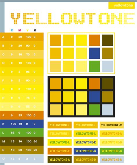 Color Combinations For Yellow