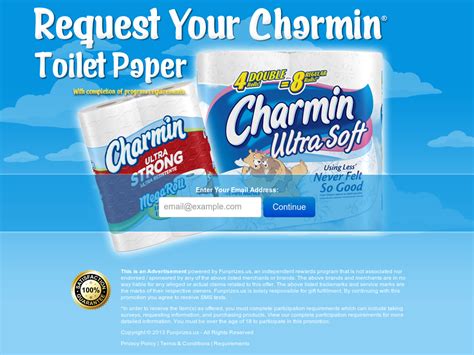 Get Free Charmin Toilet Paper USA