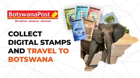 Collect and travel to Botswana with the new NFT stamps by BotswanaPost